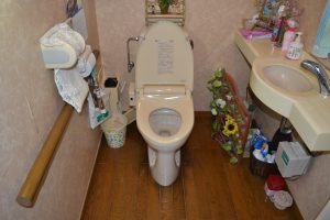 宮崎市　リフォーム　トイレ　施工前