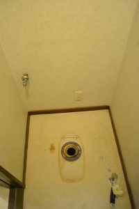 宮崎市　H様宅　トイレリフォーム　施工中
