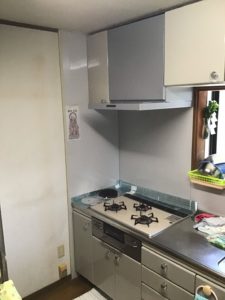 レンジフード交換施工後