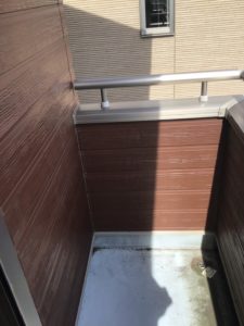 エアコン取付施工前