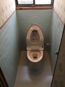 トイレリフォーム施工後