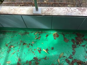 ベランダ内雨漏り補修工事施工後