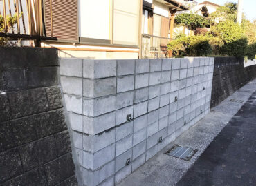 宮崎市の擁壁工事