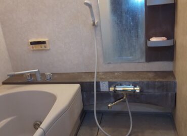 浴室サーモスタット水栓金具交換工事
