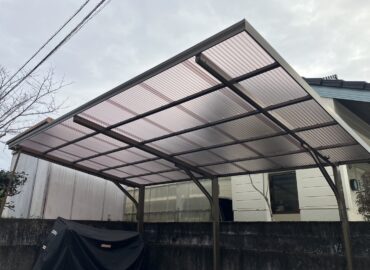 ポリカ波板貼替工事