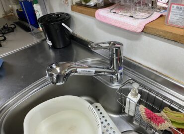 キッチン水栓リフォーム工事