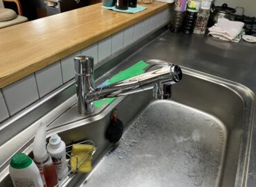 キッチン水栓リフォーム工事
