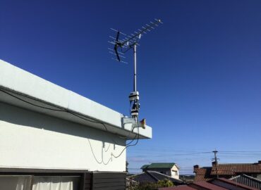 テレビアンテナ取替工事